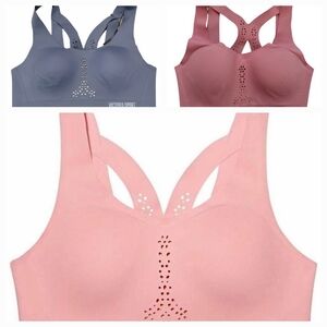 3 set Victoria's Secret Sport bra pink,gray and burgundy